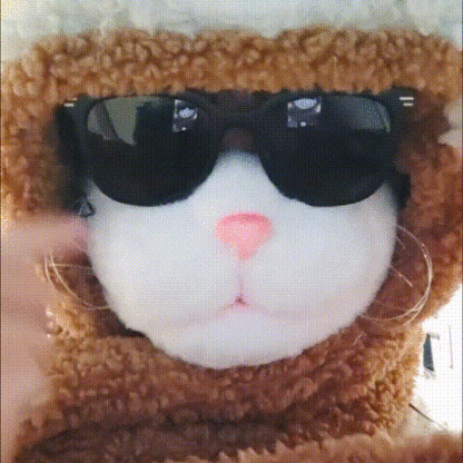 🔥 Viral-Worthy Cat Mask Alert! 🔥Movable Jaw - Therian Cat Mask【Realistic Cat Nose】